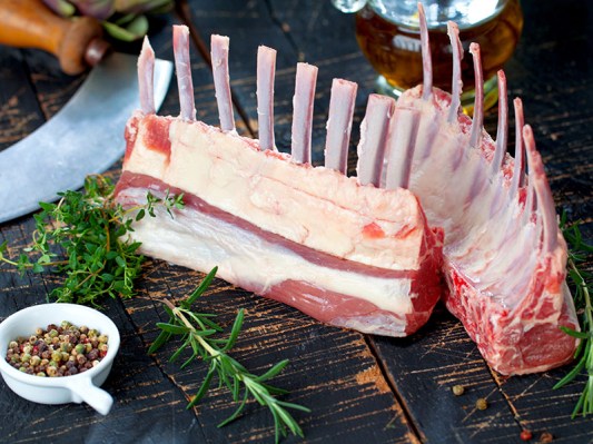 Irisches Lamm Kotelett mit Knochen ca 400g