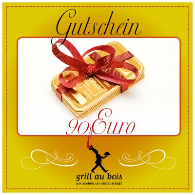90 Euro Wertgutschein
